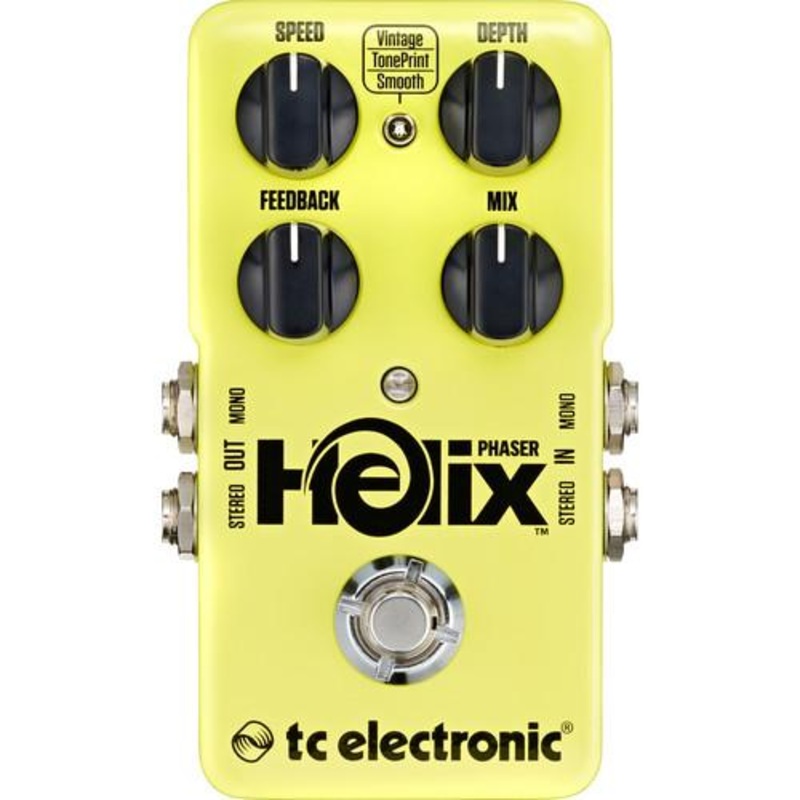 TC Electronic HELIX PHASER Phaser Guitar Effects Pedal (DEMO)