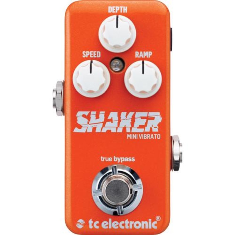 TC Electronic SHAKER MINI Vibrato Mono Vibrato Pedal for Electric Guitar (DEMO)