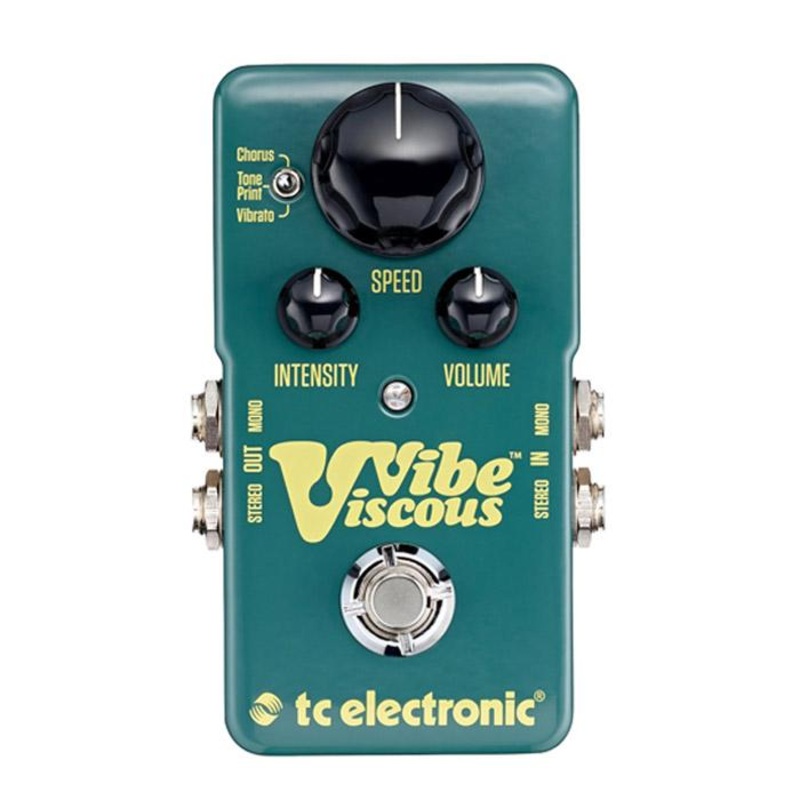 TC Electronic VISCOUS VIBE Guitar Effect Pedal (DEMO)