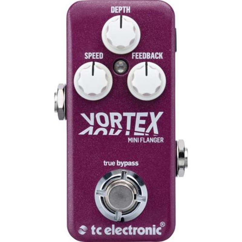 TC Electronic VORTEX MINI Flanger Mono Flanger Pedal for Electric Guitar (DEMO)