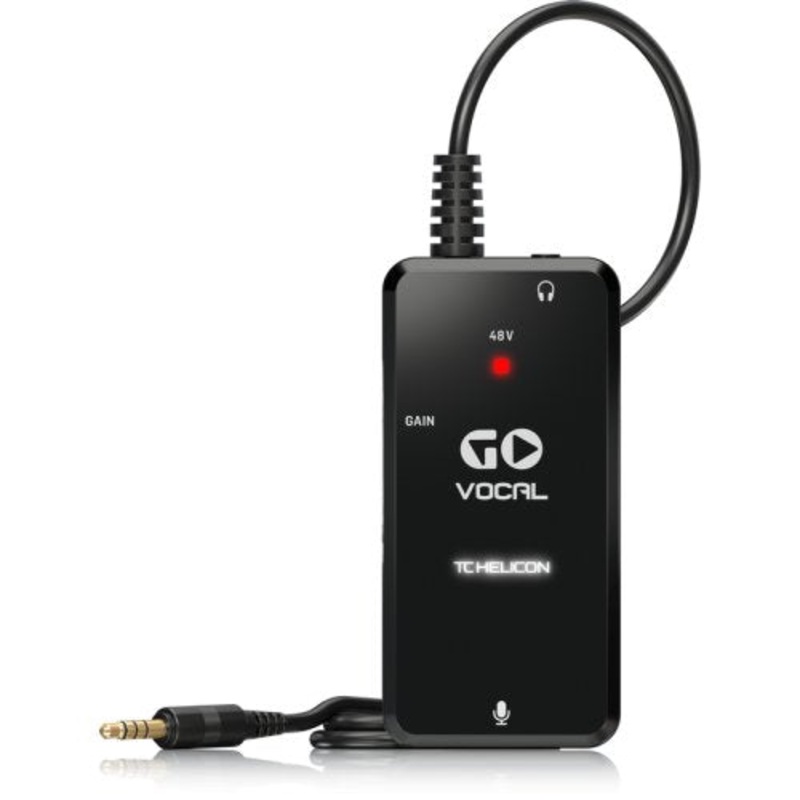TC-Helicon GO VOCAL Smartphone Mic Preamp (DEMO)