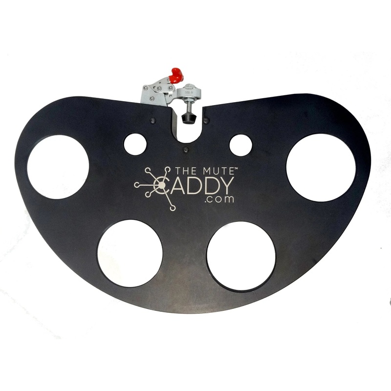 The Mute Caddy MCAM-A Artist Model Aluminum Mute Holder