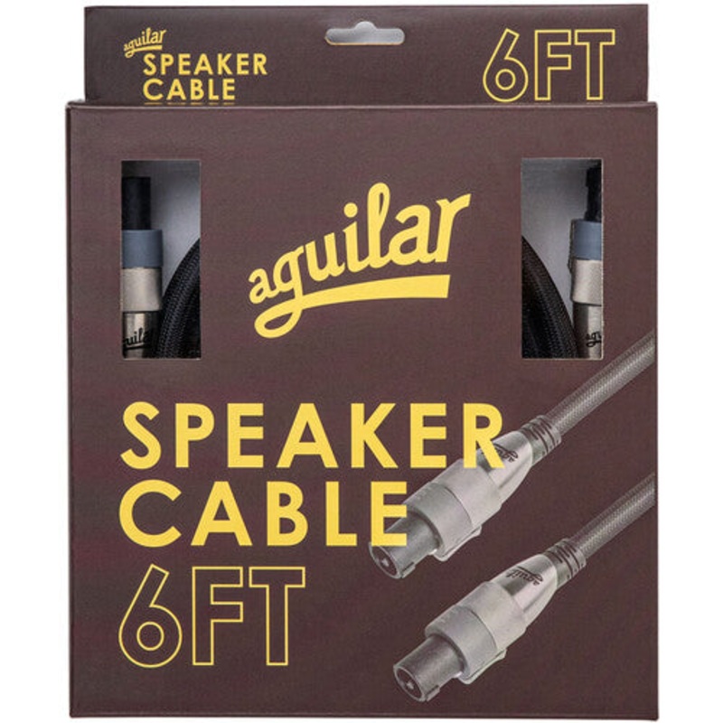 Aguilar AGSPK6 Speaker Cable with Speakon Connectors – 6′