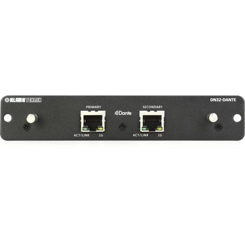 Klark Teknik DN32-DANTE 32-Channel Dante Expansion Card for M32 & X32 Consoles