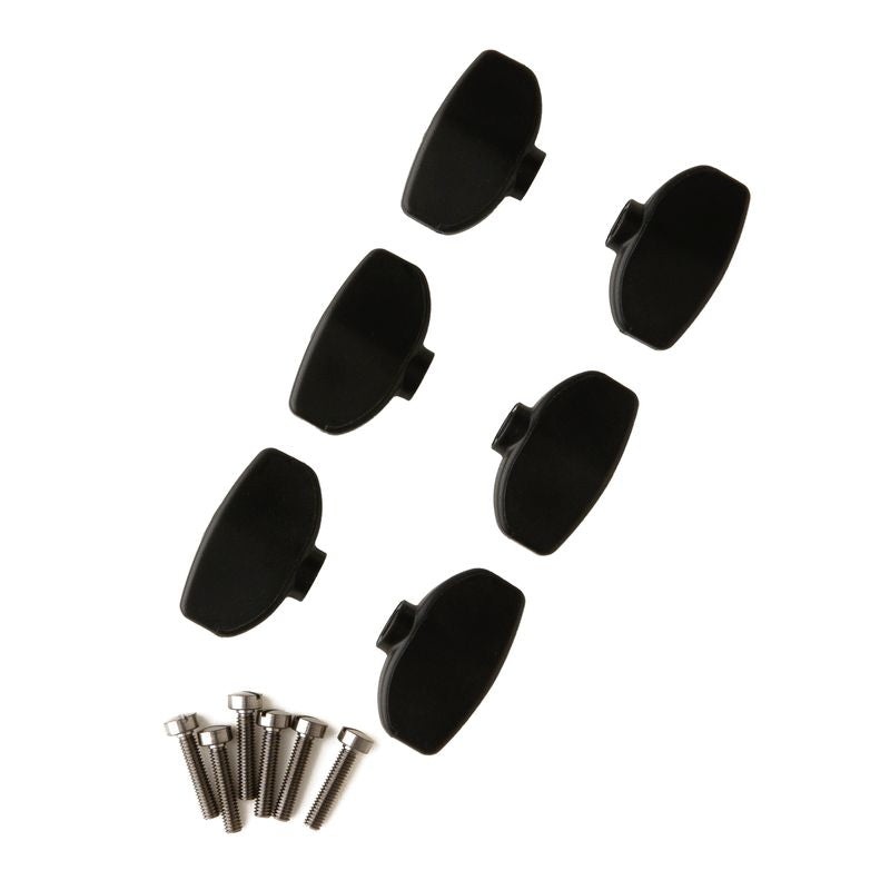 PRS PHASE III Wing Tuner Buttons – Set of 6 (Black)