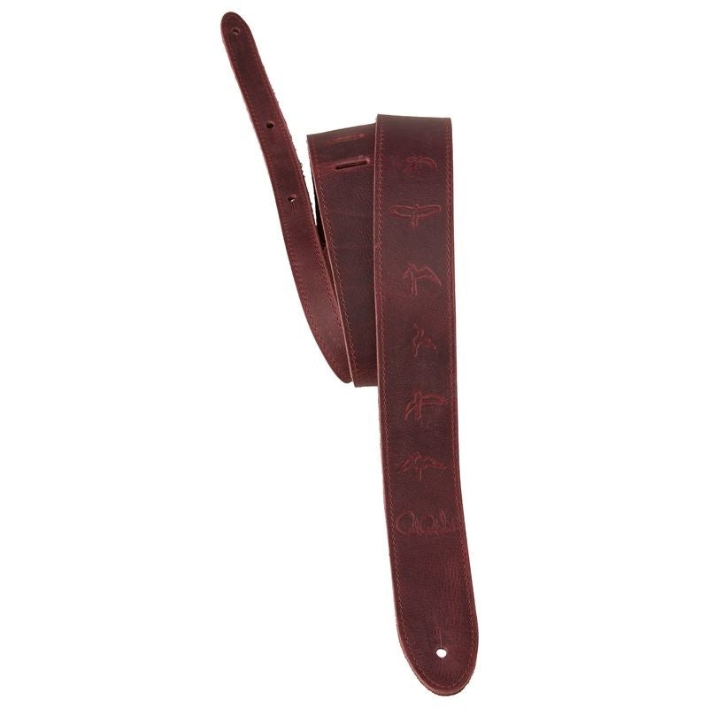 PRS REVERSIBLE Guitar Strap – 2″ (Oxblood)
