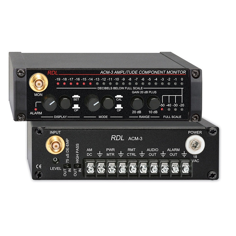 RDL ACM-3 AM Noise Monitor