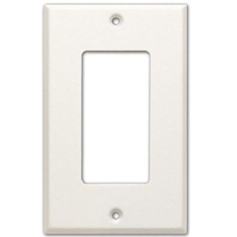 RDL CP-1 Single-Slot Cover Plate (White)