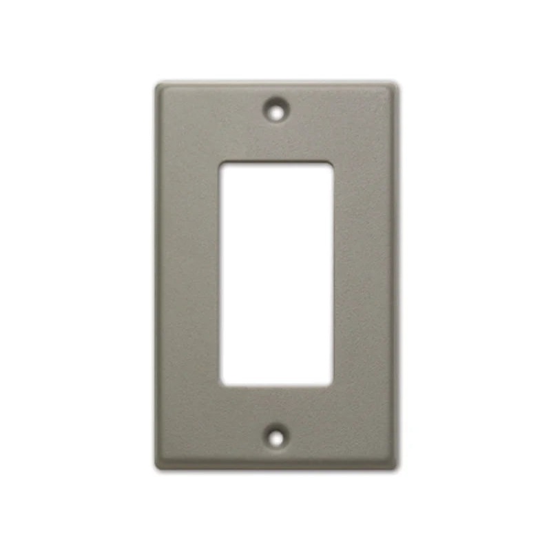 RDL CP-1G Single-Slot Cover Plate (Gray)