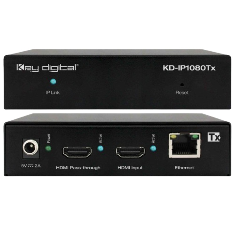 Key Digital KD-IP1080Tx A/V IP System Transmitter