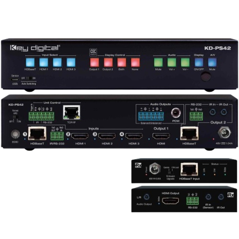 Key Digital KD-PS42 Presentation Switcher