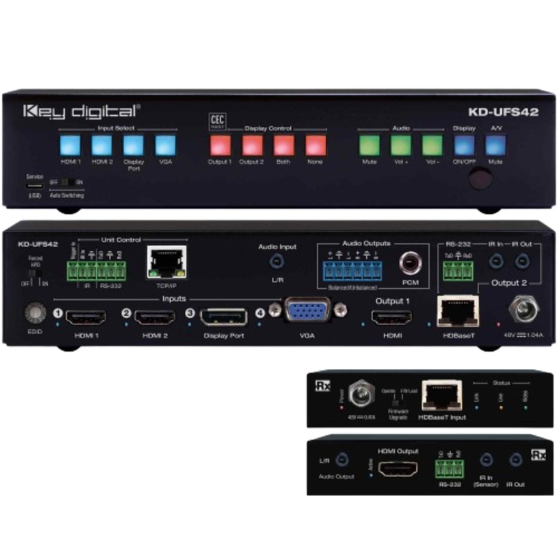 Key Digital KD-UFS42 Universal Format Switcher