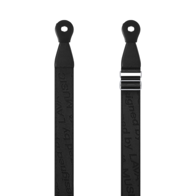 Lava Music IDEAL STRAP 2 Guitar Strap (Woven Black)