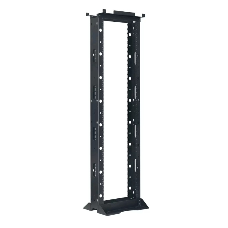 Lowell CR2P-4518 Two Post Rack with 6″D Channels – 45U x 18″D