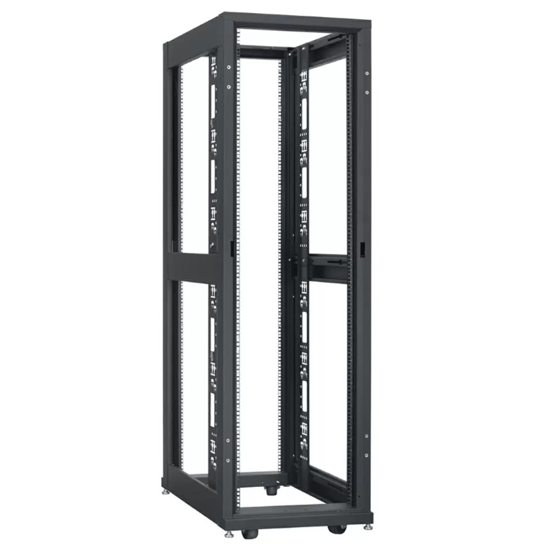 Lowell DAT24F-4242-B Open Frame Data Rack – 42U x 42″D