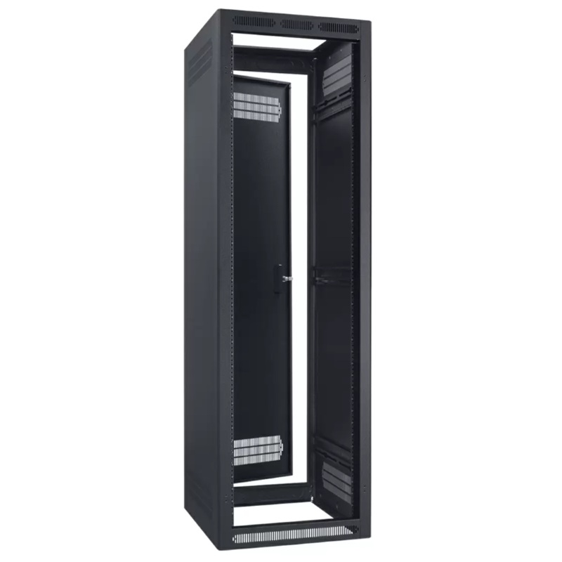Lowell LER-4027 Enclosed AV Rack with Rear Door – 40U x 27″D