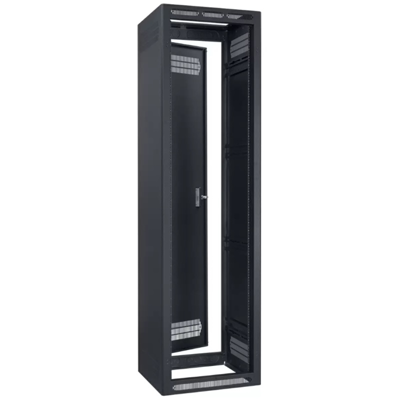 Lowell LER-4427-LRD Enclosed AV Rack Without Rear Door – 44U x 27″D