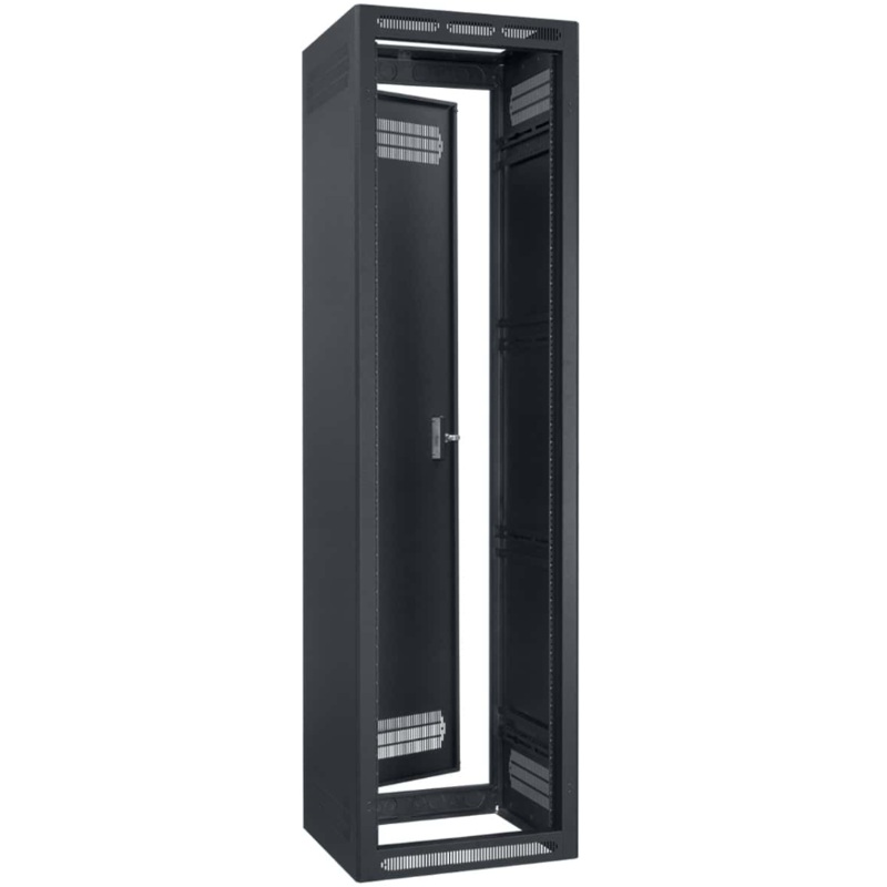 Lowell LER-4432 Enclosed AV Rack with Rear Door – 44U x 32″D