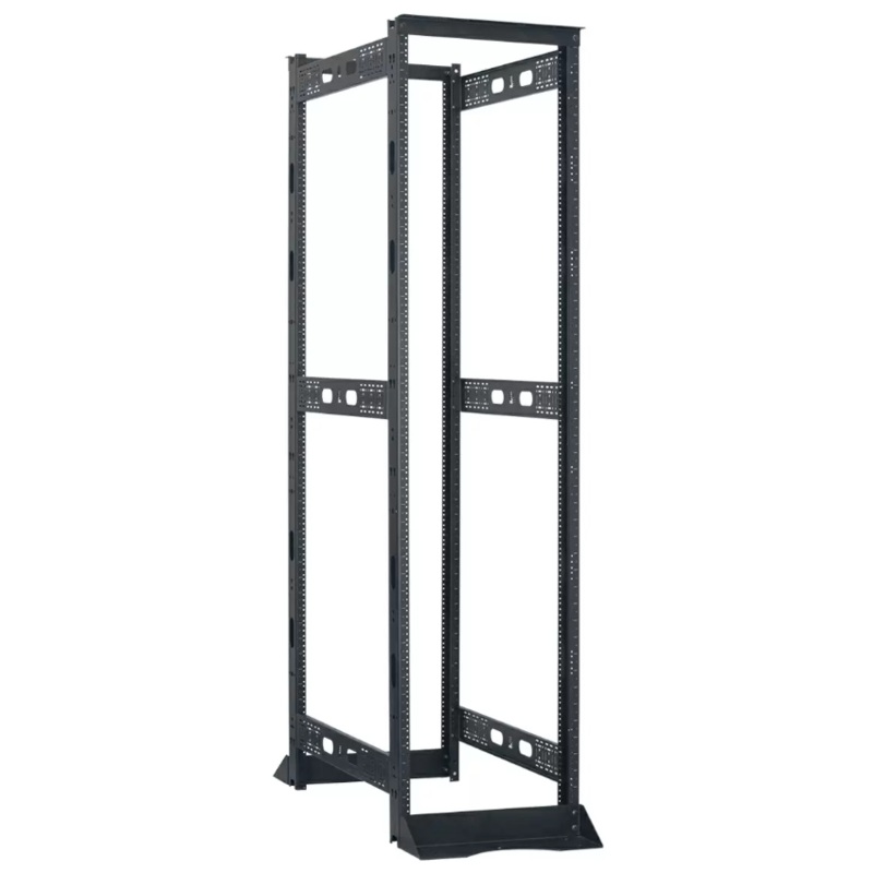 Lowell NR4P-4536 Four Post Networking Rack – 45U x 36″D