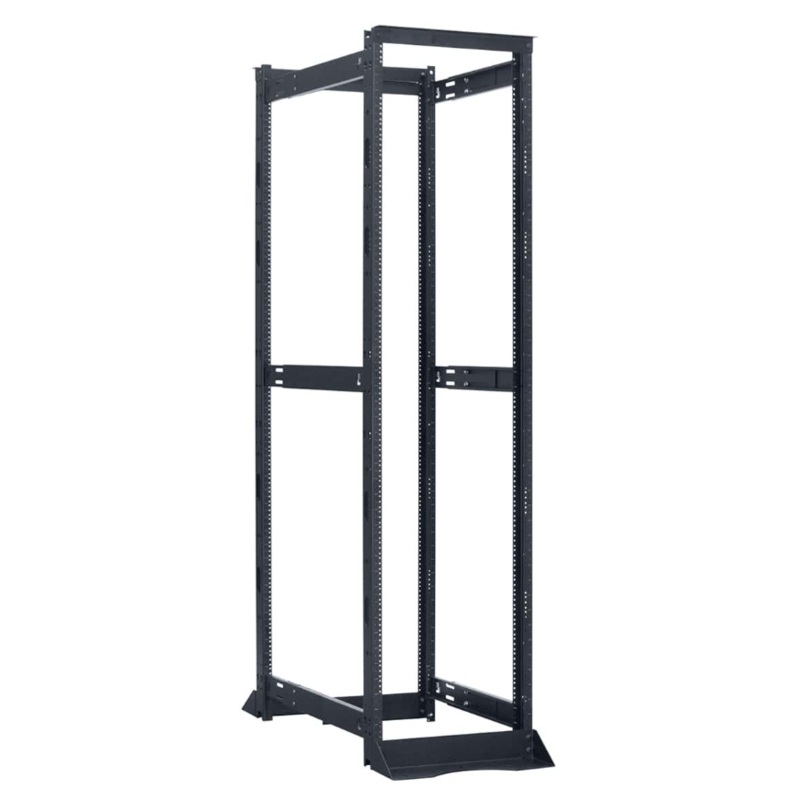 Lowell NR4PA-4542 Four Adjustable Post Networking Rack – 45U x 42″D