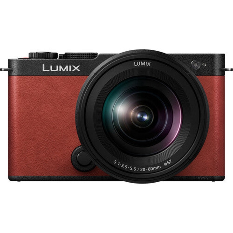 Panasonic DCS9KR Lumix S9 Mirrorless Camera with S 20-60mm f/3.5-5.6 Lens (Red)