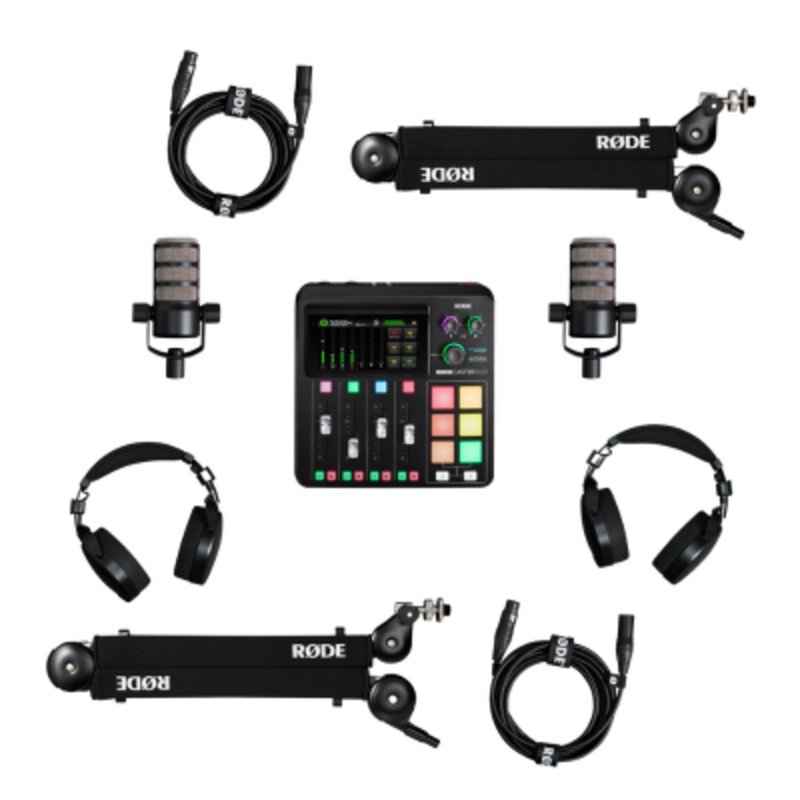 Rode TWO PERSON BUNDLE for Podcaster
