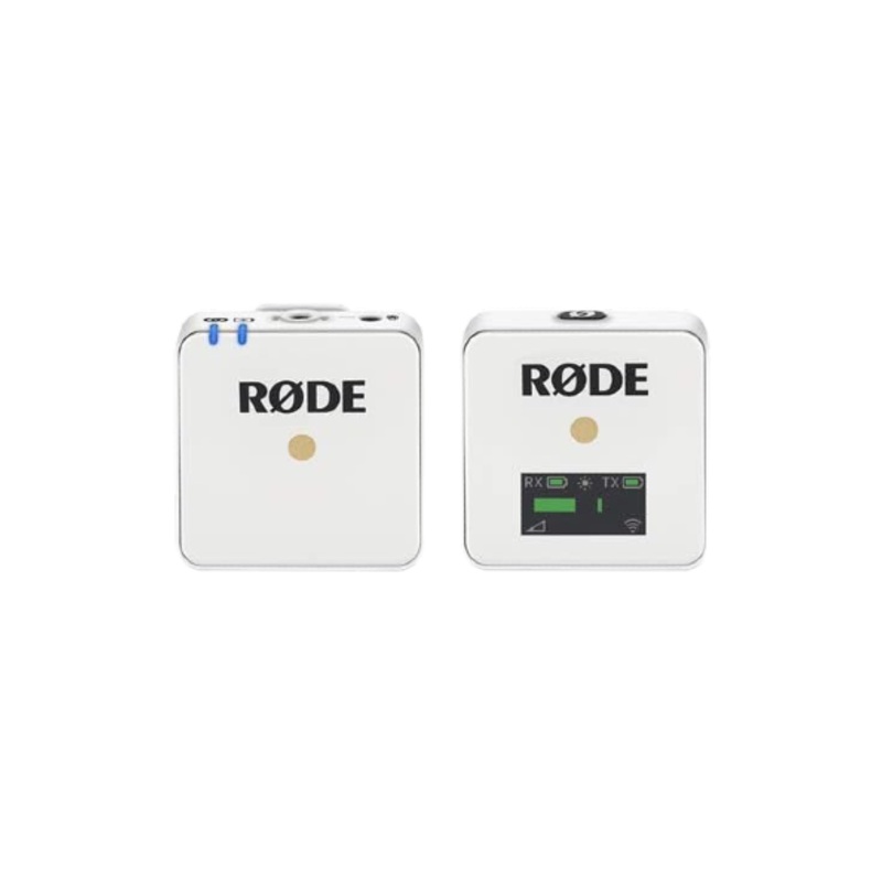 Rode WIRELESS GO Compact Wireless Microphone System (White) (DEMO)