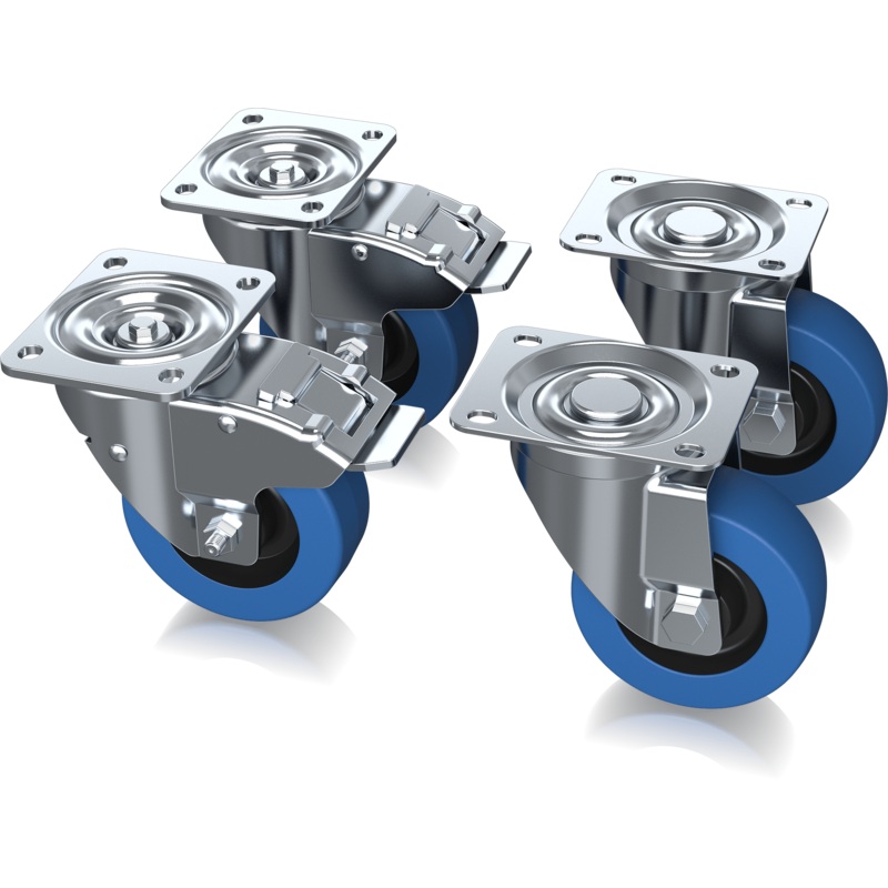 Turbosound MANCHESTER WHEEL KIT Castor Kit – 100mm