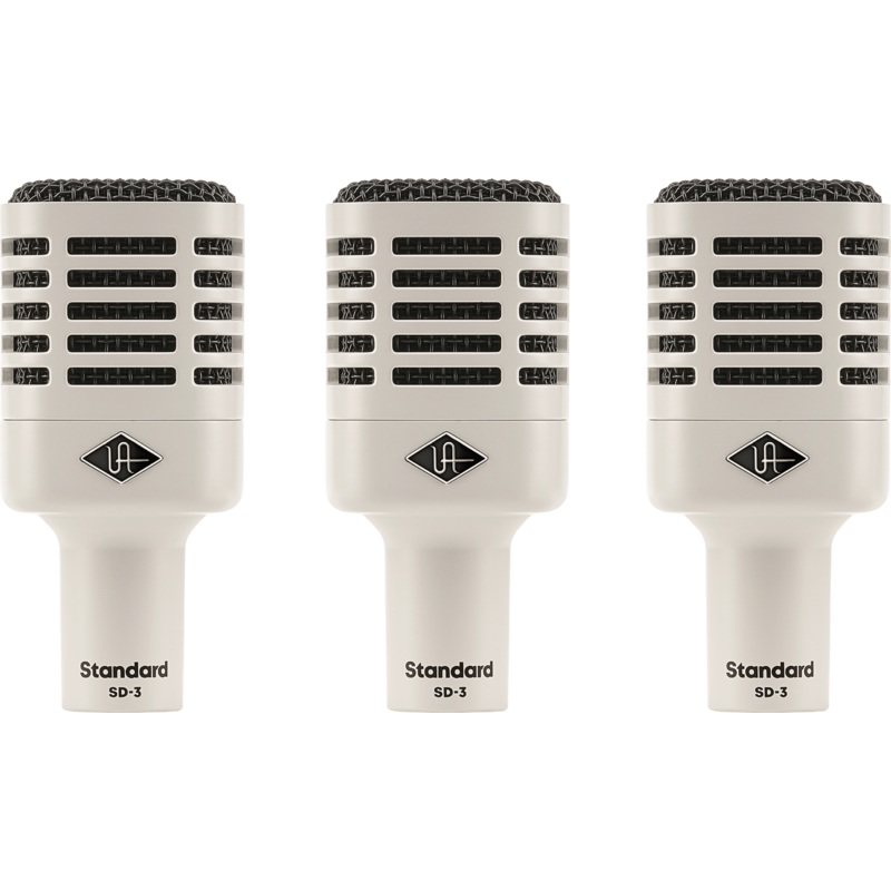 Universal Audio SD-3X3 Dynamic Microphone Bundle with Hemisphere Modeling