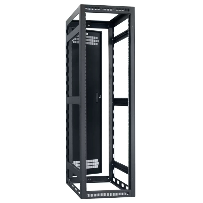 Lowell LGR-4042 Gangable AV Rack with Rear Door – 40U x 42″D