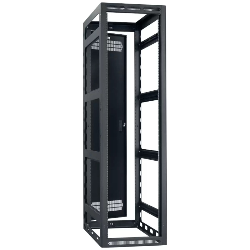 Lowell LGR-4432 Gangable AV Rack with Rear Door – 44U x 32″D