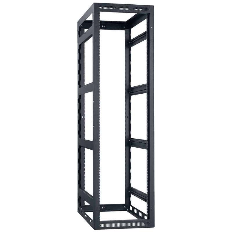 Lowell LGR-4432-LRD Gangable AV Rack Without Rear Door – 44U x 32″D