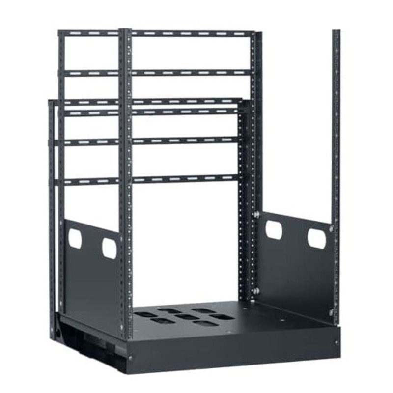 Lowell LPTR2-1419 Pull and Turn AV Rack – 14U x 19″D