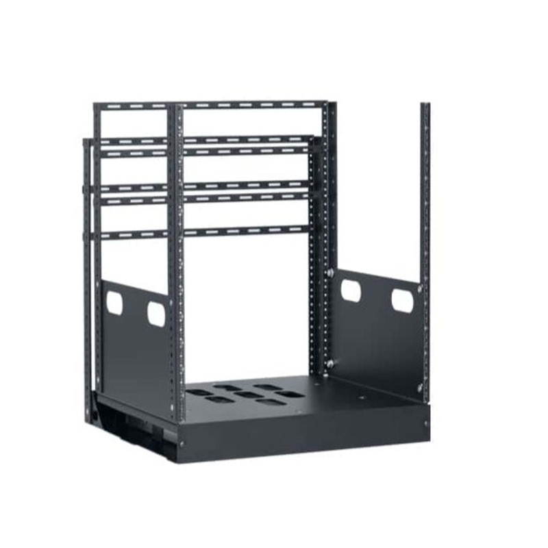 Lowell LPTR4-1219 Pull and Turn AV Rack – 12U x 19″D