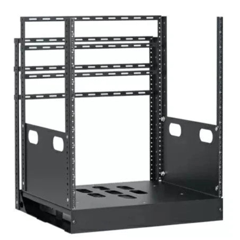 Lowell LPTR4-1223 Pull and Turn AV Rack – 12U x 23″D
