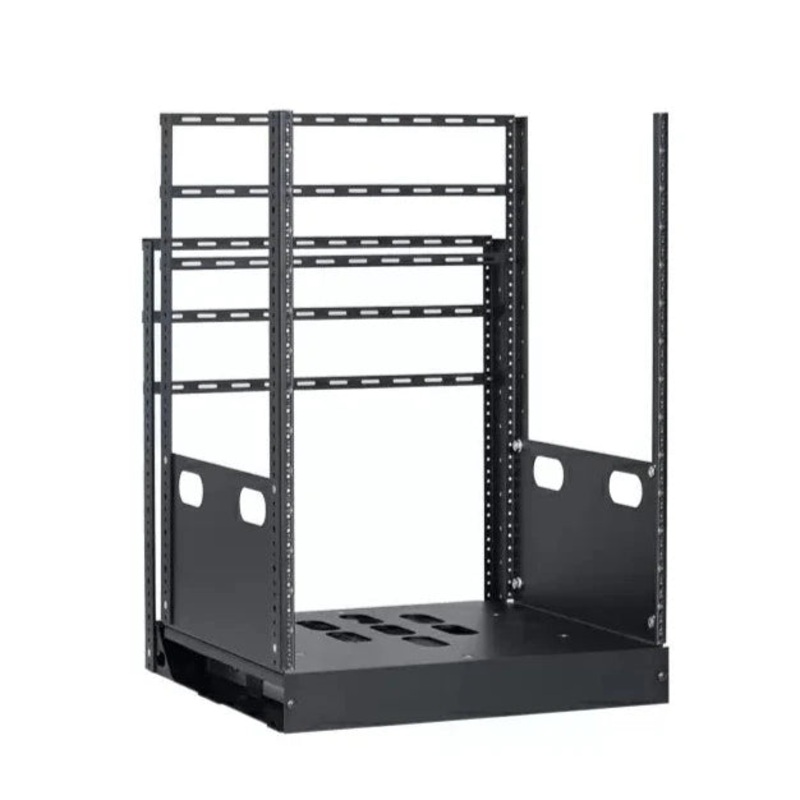 Lowell LPTR4-1423 Pull and Turn AV Rack – 14U x 23″D