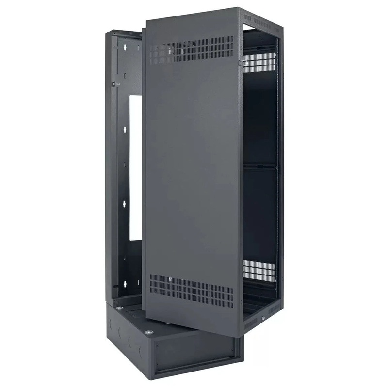 Lowell LWBR-3532 Wall Mount Rack with Base – 35U x 32″D