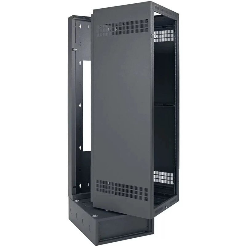 Lowell LWBR-4032 Wall Mount Rack with Base – 40U x 32″D