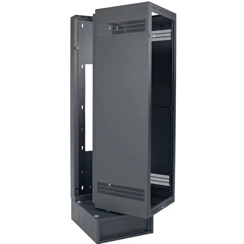 Lowell LWBR-4428 Wall Mount Rack with Base – 44U x 28″D