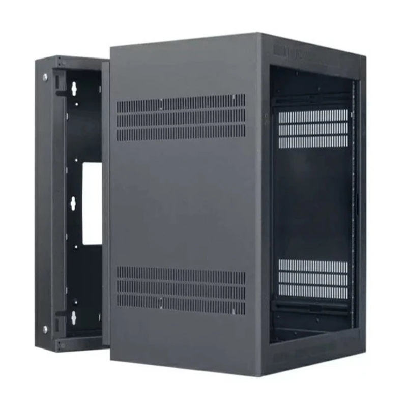Lowell LWR-1628 Wall Mount Rack – 16U x 28″D