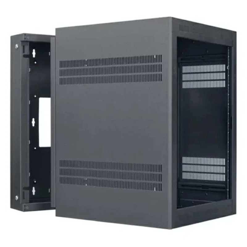 Lowell LWR-1632 Wall Mount Rack – 16U x 32″D
