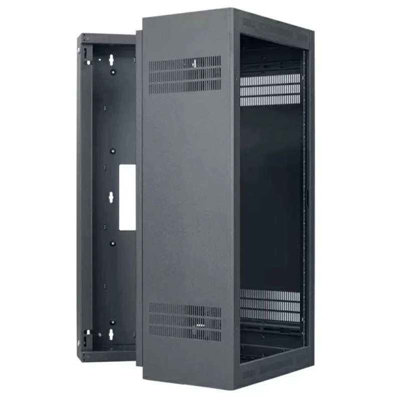 Lowell LWR-2419 Wall Mount Rack – 24U x 19″D