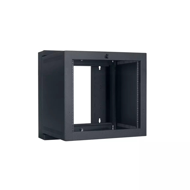 Lowell LWSR-1022 Swing Open Wall Mount AV Rack – 10U x 22″D