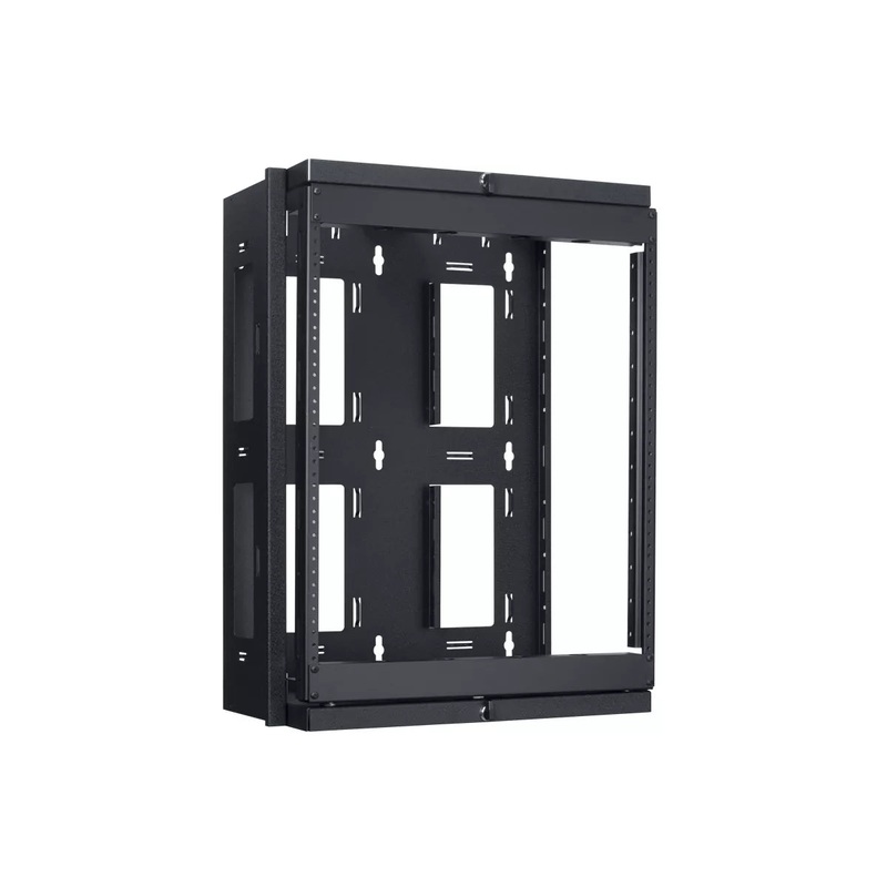 Lowell SGR-1212 Open Frame Wall Rack – 12U x 12″D
