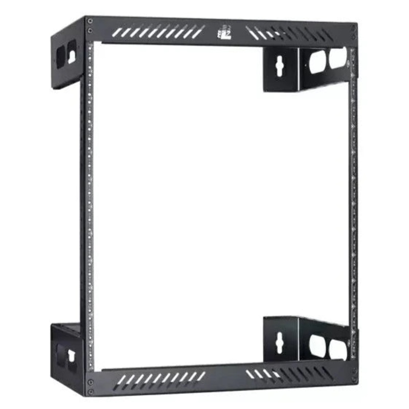 Lowell WXR-1212 Slim Wall Mount AV Rack – 12U x 12″D