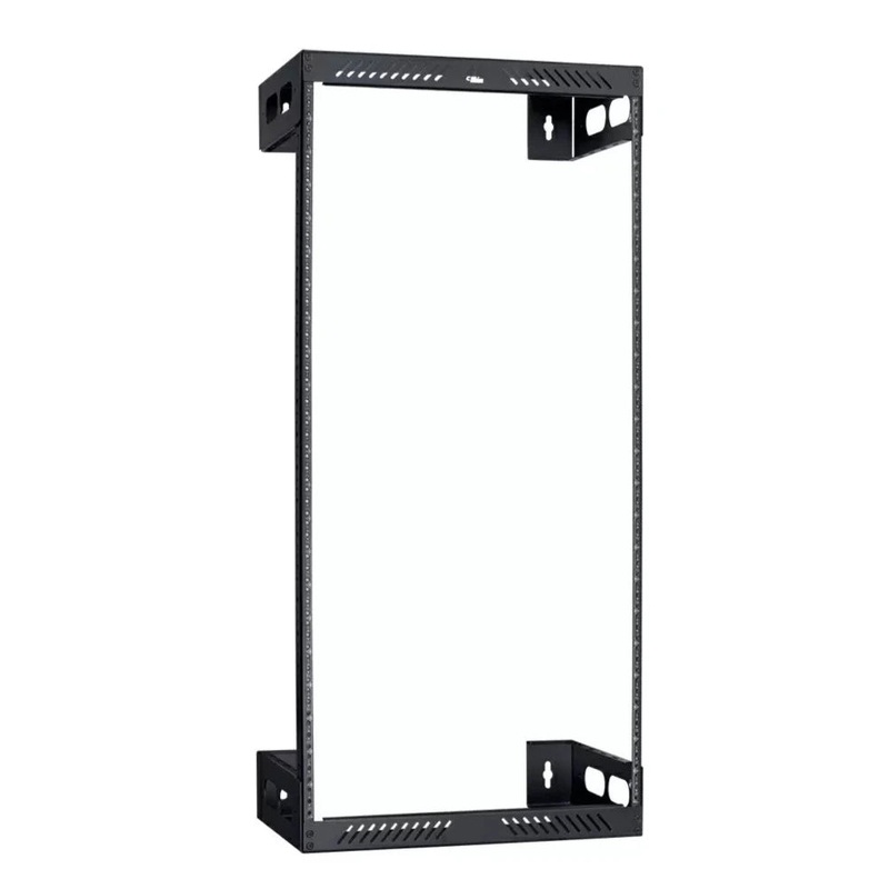 Lowell WXR-2212 Slim Wall Mount AV Rack – 22U x 12″D