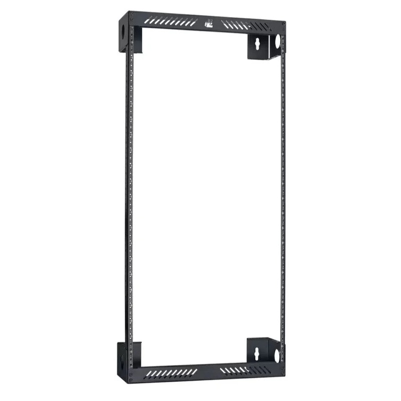 Lowell WXR-226 Slim Wall Mount AV Rack – 22U x 6″D