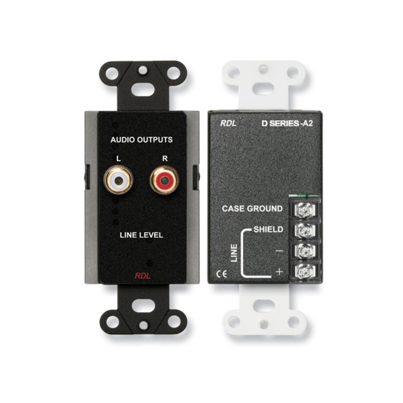 RDL DB-A2 Line Output Assembly (Black)