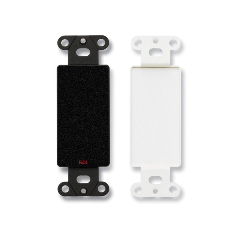 RDL DB-BLANK Decora Wall Plate with No Jack Cut Out