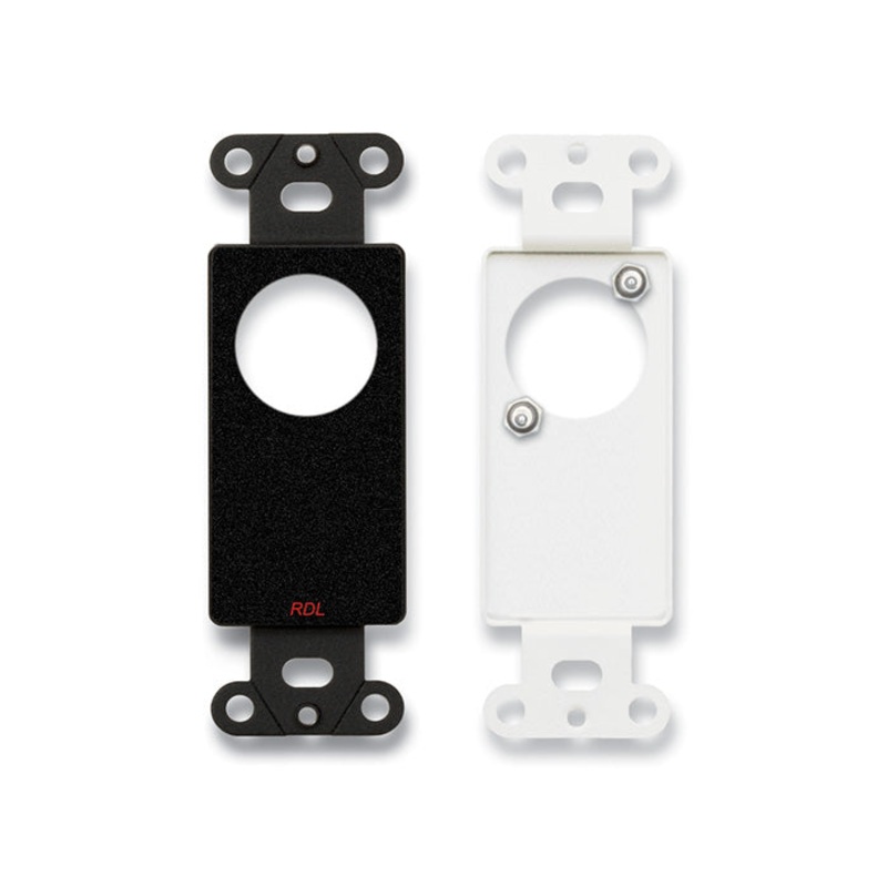 RDL DB-D1T Single Plate For Standard And Specialty Connectors